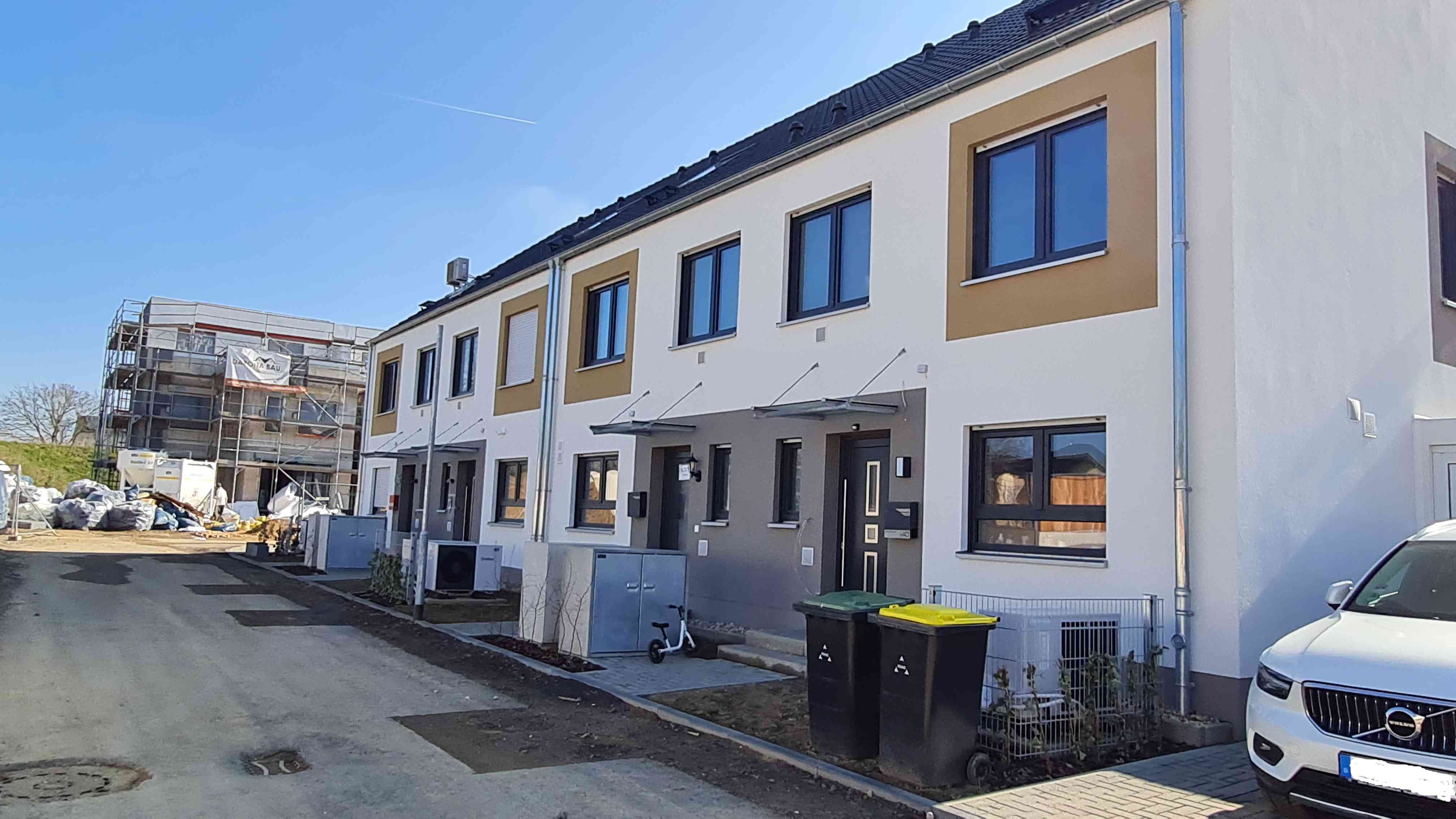 Erste Häuser bezogen